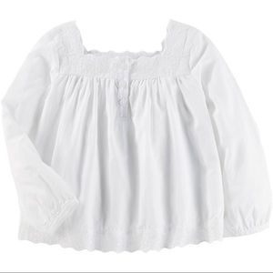 OshKosh B’Gosh Toddler Girls Eyelet Woven Shirt